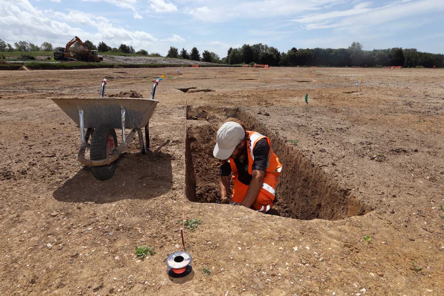 Archaeology at scale Waterbeach Barracks